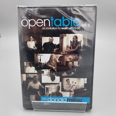 The Open Table Vol 2, 2010, Donald Miller Christian Study, Religious, Brand New