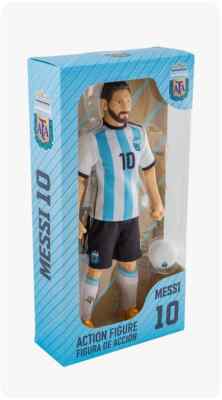 Lionel Messi Argentina Action Figure Brand New 3 Stars On Jersey