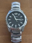 Fossil ORIGINAL chrome stainless steel Mens Watch - Early 2000's edition
