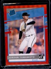2020 Panini Donruss - [Base] - Holo Red #35 - Rated Rookie - Jordan Yamamoto rc