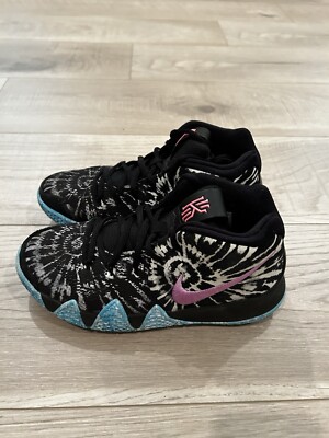 kyrie 4 purple and black