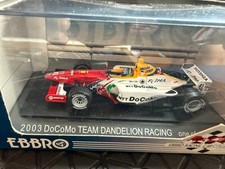 EBBRO 1:43 2003 DoCoMo Team Dandelion Racing Model Car White