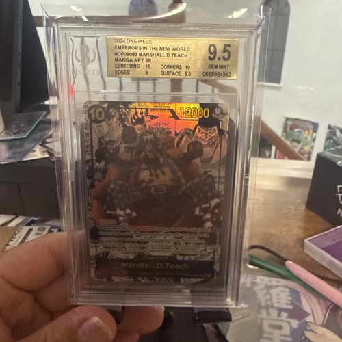 Marshall.D.Teach (Manga) graded BGS 9.5 for sale on eBay
