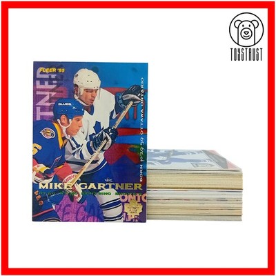 65x Toronto Maple Leafs Eishockey Karten Lot NHL gemischte Jahre Marken Konvolut GG24