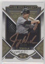 2023 Topps Tier One Talent Bronze Ink /25 Joey Wendle #T1TA-JW Auto 0l8y