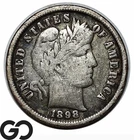 1898 Barber Dime
