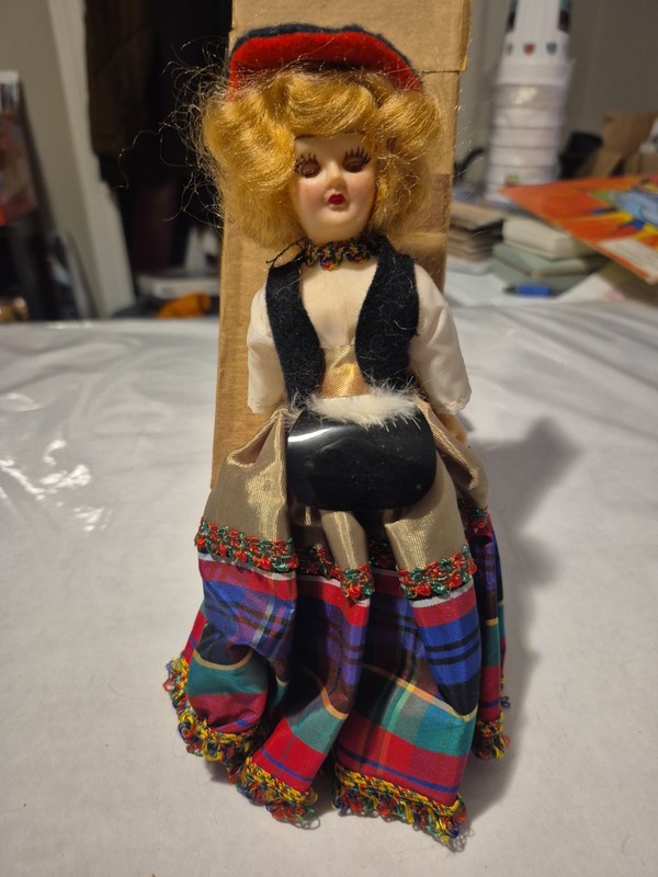 Vintage 1950s Ginny Type Scottish Doll