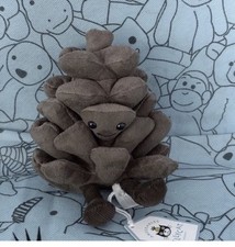 Jellycat AMUSEABLE PINE CONE - Retired Woodland Pinecone Toy - NWT&Dust Bag UK