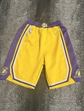 Boys medium Nike Youth LA Lakers Icon Edition Swingman Basketball Shorts
