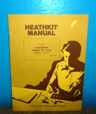 Heathkit HN-31 Cantenna Dummy Load Assembly Operation Manual OEM 1965