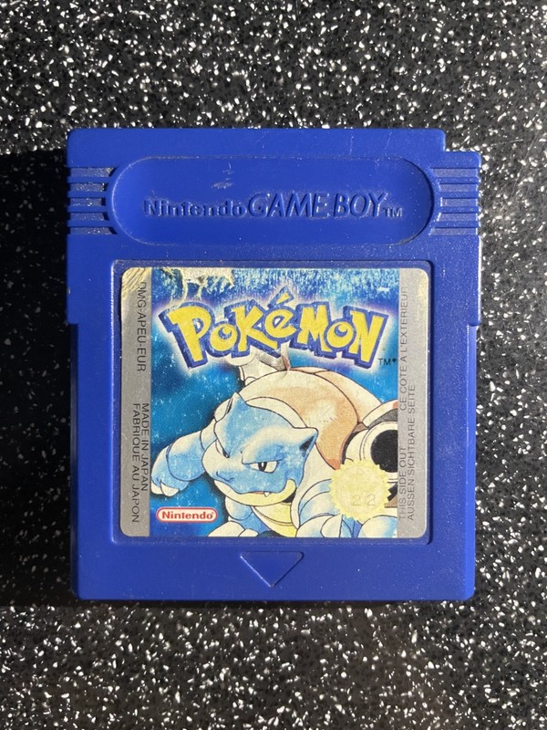 Pokemon Blue  - Nintendo GB / Game Boy