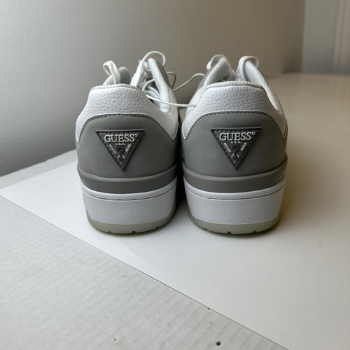 Guess Herren Tennisschuhe Gr. 10 Grau Weiß Sneaker Neu - Bild 4 von 7
