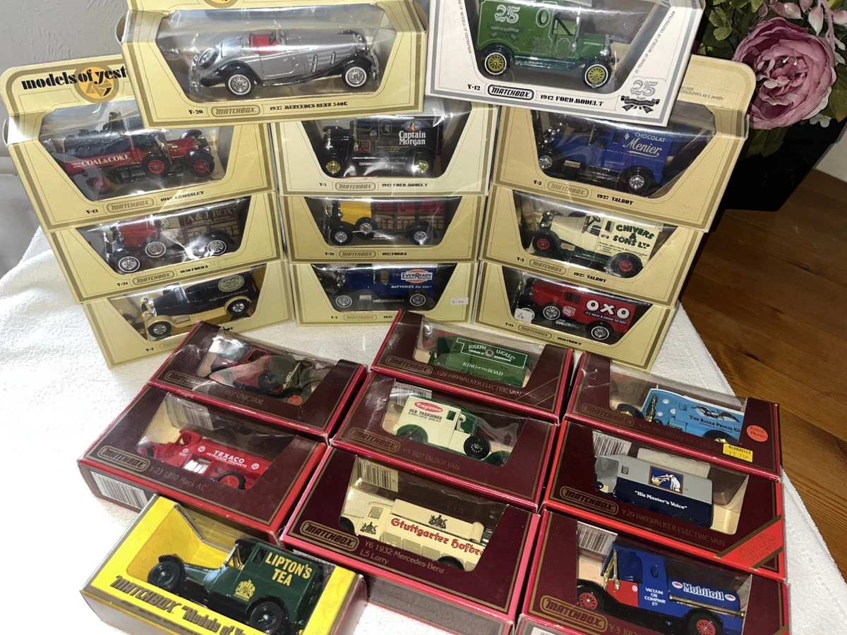 Matchbox Models of Yesteryear Vintage Manufacture Diecast Cars