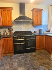 Rangemaster Classic 110cm COOKER Black Chrome -matching HOOD + national delivery