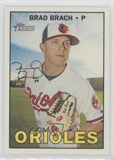 2016 Topps Heritage High Number Brad Brach #696 03ew