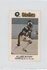 1981 Coca-Cola Pittsburgh Steelers Police Mel Blount #47 HOF m5x