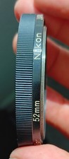 NIKON 52mm POLAR filter with leather case Genuine, Early Polarizer Polarizing