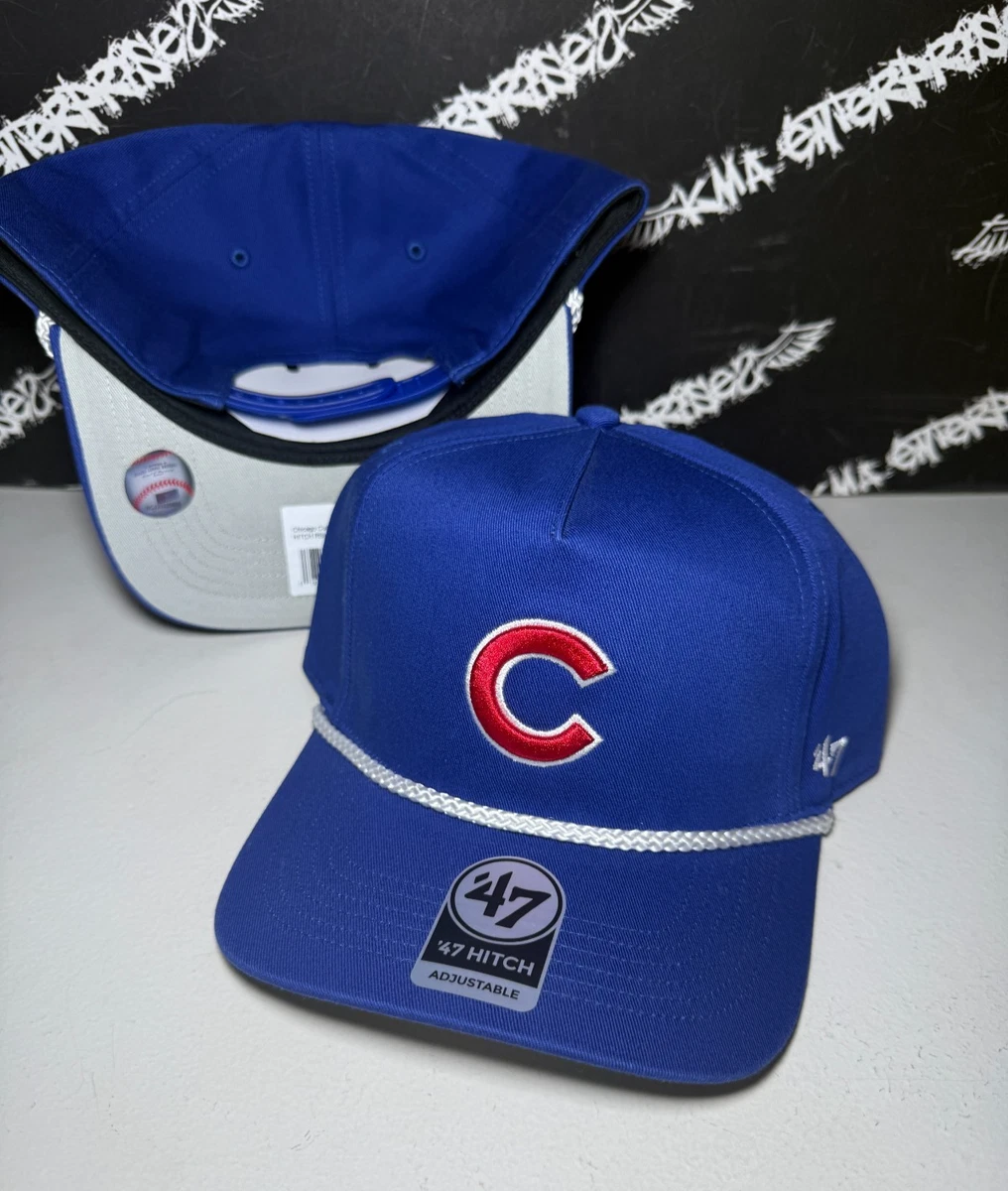 Casquette Chicago Cubs – Bleu, Blanc, Rouge, Logo Brodé, Réglable, Homme, Coton