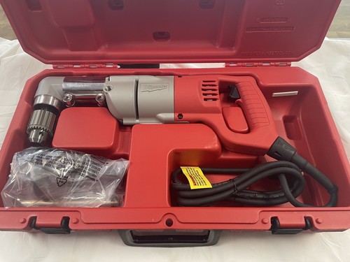 Milwaukee 48-06-2871 - 1/2" 2 Speed Corded Right Angle Drill - PPSKN (346415) - Picture 2 of 12