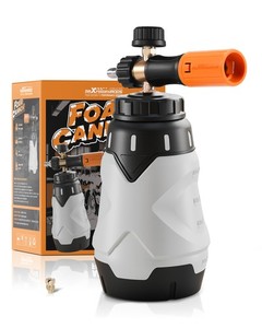 Cannon à mousse 1.3L pour l'épaisseur de la laveuse Snow Mousse 1/4" Connexion rapide