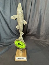 Dogfish Head  -  Driftwood Shark - Beer Tap Handle ‘Beer To Drink Music To’