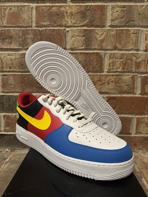 New 16 Nike Air Force 1 '07 QS Uno Multicolor 50th Anniversary