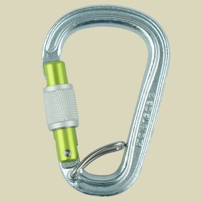 Edelrid HMS Bruce Steel Screw FG Farbe: silver Karabiner