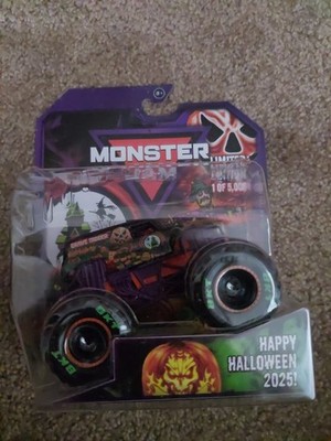 Spin Master Monster Jam Happy Halloween 2025 Limited Edition Grave Digger