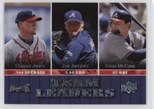 2009 Upper Deck Team Leaders Chipper Jones Jair Jurrjens Brian McCann HOF 17yt