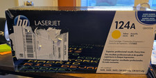 HP 124A Toner Cartridge - Yelllow