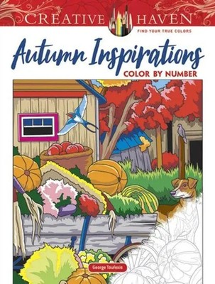 George Toufexis | Creative Haven Autumn Inspirations Color by Number | Buch