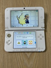 Nintendo 3DS LL XL White Console Tested Working System