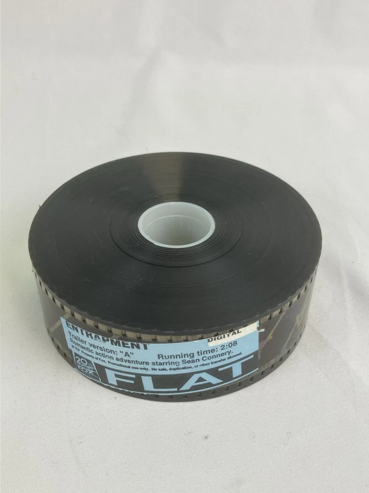 ENTRAPMENT (1999) Theatrical Movie Trailer on 35mm Film Sean Connery - Imagem 2 de 4