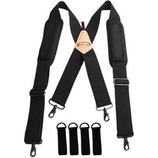 Tool Belt Suspenders Adjustable with Padded S...