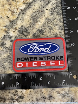 #ad Ford Diesel Power Stroke Patch With Adhesive Backing Iron On $4.99