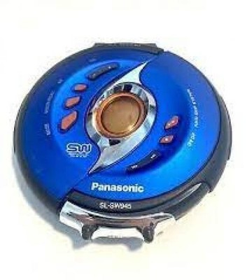 Panasonic Shockwave Portable CD Player with D Sound - Blue (SL