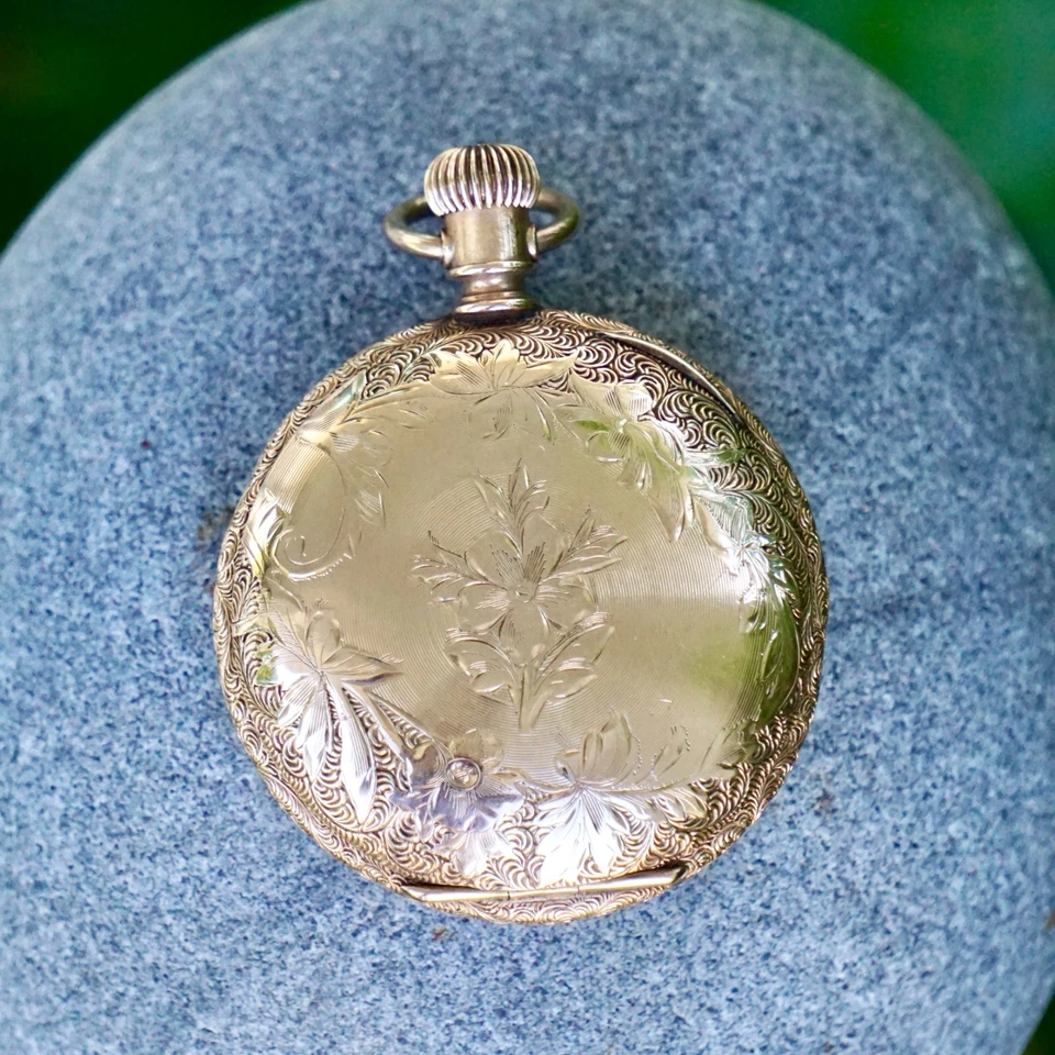 Waltham Pocket Watch c.1870 – Fahys Montauk Gold-Filled Hunter Case – Not Workin - Image 2 of 4