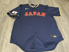 Nike Japan Baseball World Baseball Classic Jersey Blue Men  s Size: XL NWT