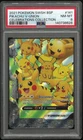 2021 Pokemon SWSH BSP Pikachu V-Union Celebrations Collection #141 PSA 8