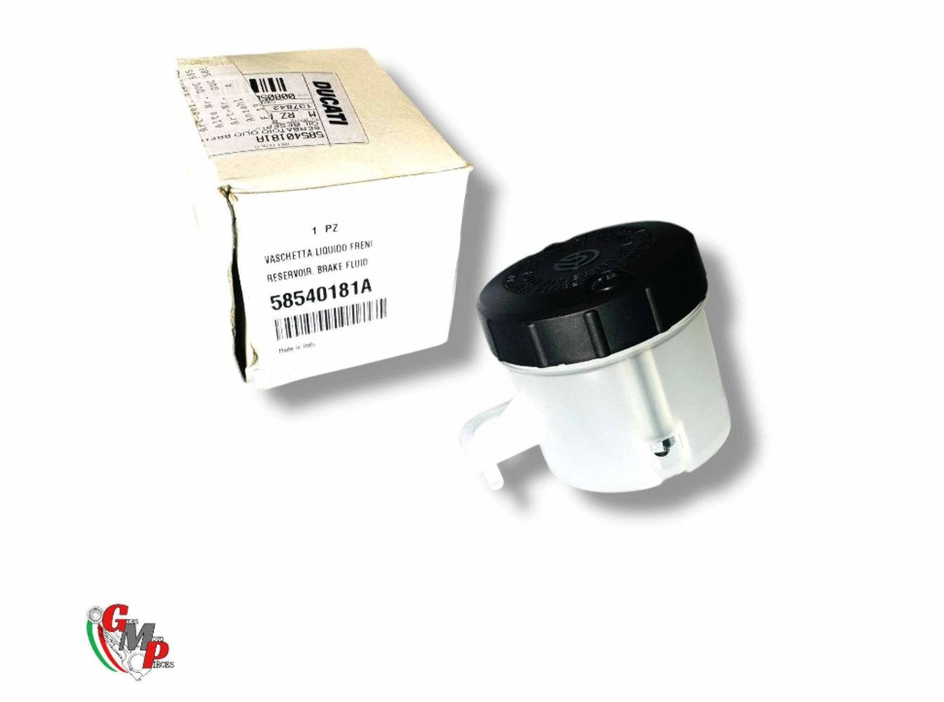 Réservoir liquide de frein Ducati neuf accessoire moto bocal hydraulique