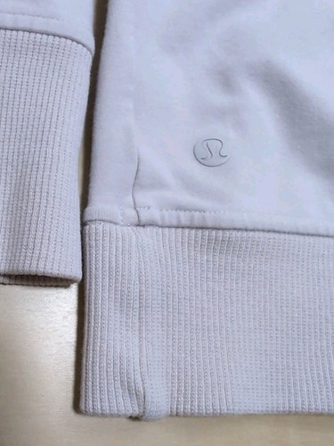 Lululemon Athletica Scuba Crew neck Womens Size 8 Light Pink Sweatshirt - Picture 10 of 10