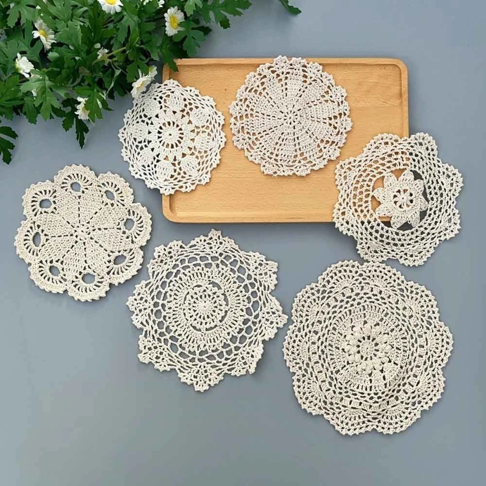 Vintage Crochet Flower Doilies for sale | eBay