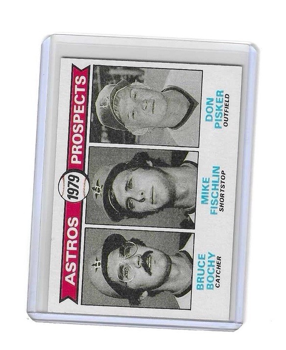 1979 Topps Prospects Bruce Bochy Mike Fischlin Don Pisker #718 Rookie RC
