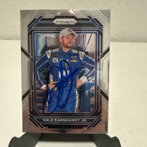 Dale Earnhardt Jr [Silver Signature] #84 2022 Panini Prizm Nascar card