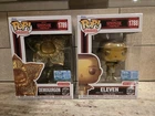 Funko pop - Stranger Things - Exclusive Metallic - Eleven 1788 & Demogorgon 1789