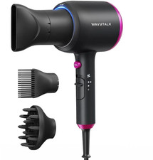Wavytalk Hair Dryer 1875W Ionic Diffuser Ceramic 3 Attachments
