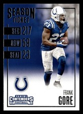 Frank Gore 2016 Panini Contenders #93 Indianapolis Colts Football *120D