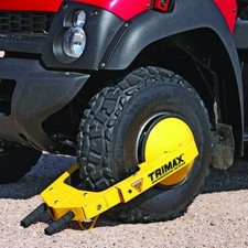 Trimax Ultra-max Adjustable Wheel Lock For 10 To 18 Wheels With 3 Keys