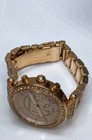 Women's Michael Kors Crystal Bezel Chronograph Stainless Steel 39mm Watch 114.7g — photo 5