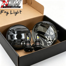 Front Bumper Led Fog Lights For 2007-2013 Gmc Sierra 1500 2500 3500 Pickup Truck